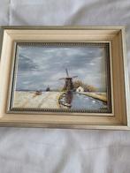 Winterlandschap, Ophalen