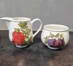 Portmeirion pomona melk en suiker pot, Huis en Inrichting, Overige typen, Ophalen of Verzenden, Zo goed als nieuw, Overige stijlen