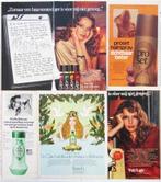 70+ vintage advertenties haarproducten 35-81 kapper haar, Ophalen of Verzenden, Gebruikt, Reclamebord