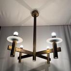 OPRUIMING messing  hanglamp Hans Agne Jacobsen jaren 50 60, Huis en Inrichting, Lampen | Hanglampen, Ophalen, 50 tot 75 cm, Scandinavisch