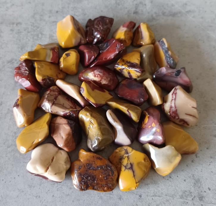 Mookaiet (L) 150 gram, Sieraden, Tassen en Uiterlijk, Edelstenen, Zo goed als nieuw, Ophalen of Verzenden