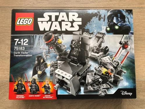 Lego Star Wars 75183 Darth Vader Transformation, Kinderen en Baby's, Speelgoed | Duplo en Lego, Nieuw, Lego, Complete set, Ophalen of Verzenden