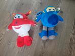 Super Wings Knuffels - Jett & Dizzy, Kinderen en Baby's, Speelgoed | Knuffels en Pluche, Ophalen of Verzenden, Zo goed als nieuw