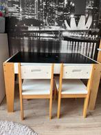 Speeltafel met opbergvakken en 2 stoeltjes, Ophalen, Gebruikt, Tafel(s) en Stoel(en)
