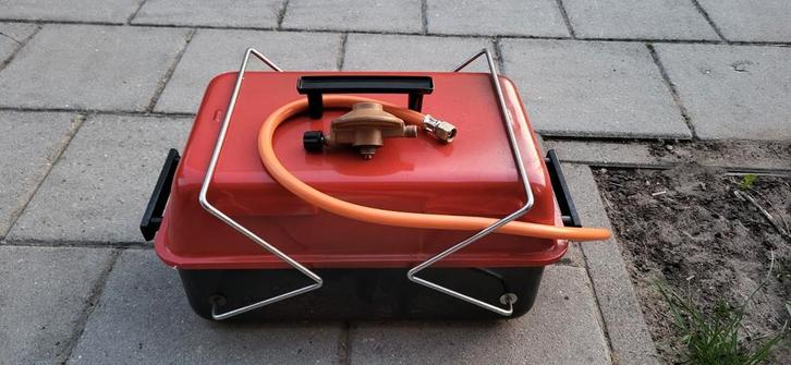 compacte draagbare gasbarbecue, Tuin en Terras, Gasbarbecues, Ophalen