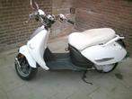 Nette witte scooter te koop, Ophalen, Overige modellen, 49 cc, Zo goed als nieuw