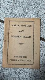 Boekje olv van goede raad 1930 paters augustijnen, Antiek en Kunst, Ophalen of Verzenden