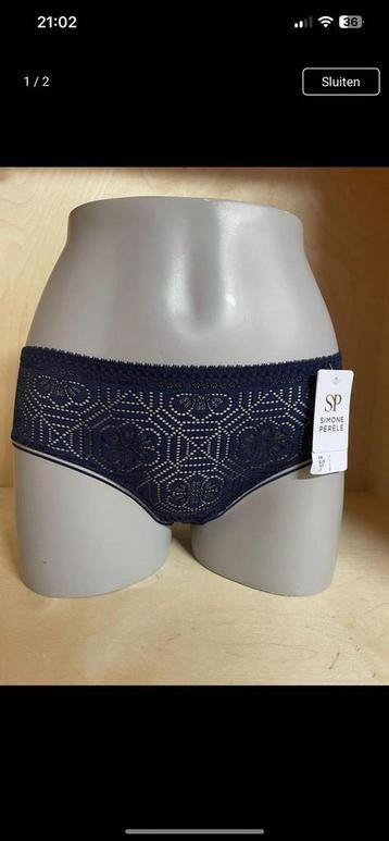 Simone perele hipster slip maat 1 en 2   model  13r630 beschikbaar voor biedingen