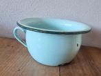 Mint groene emaille po, Ophalen of Verzenden
