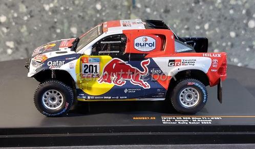 Toyota GR DKR Hilux #201 rally Dakar 2022 1:43 Ixo 1151, Hobby en Vrije tijd, Modelauto's | 1:43, Nieuw, Auto, Overige merken