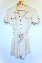 CIMINY Bijzonder Crèmekleurige Jumpsuit/Playsuit 38 M, Maat 38/40 (M), Beige, Ophalen of Verzenden, Zo goed als nieuw
