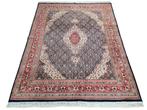 Handmade oriental wool Tabriz carpet medallion 246x307cm, Ophalen of Verzenden