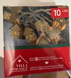 Villa Volance 10 LED huisjes lichtslinger, Ophalen of Verzenden, Nieuw, Hout, Minder dan 50 cm