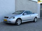 Opel Astra Cabriolet 1.6-16V Bertone, Leer, Airco, Voorwielaandrijving, 101 pk, Zwart, 4 cilinders