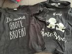 T-shirts zwangerschapsaankondiging Ik word grote broer, Kinderen en Baby's, Babykleding | Maat 86, Ophalen of Verzenden, Zo goed als nieuw