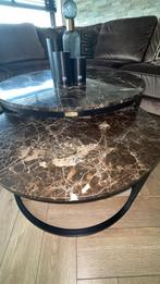 Salon tafel richmond, Huis en Inrichting, Tafels | Salontafels, Rond, Zo goed als nieuw, Minder dan 50 cm, 50 tot 100 cm