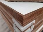 Deurplaat Okoumé Alu Light primed Stabiel 40mm 250x122cm, Ophalen, Nieuw, Hout, 20 tot 50 mm