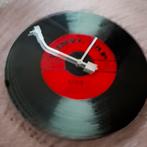 Lp klok ...op glasplaat picup arm ..., Huis en Inrichting, Woonaccessoires | Klokken, Ophalen of Verzenden, Zo goed als nieuw