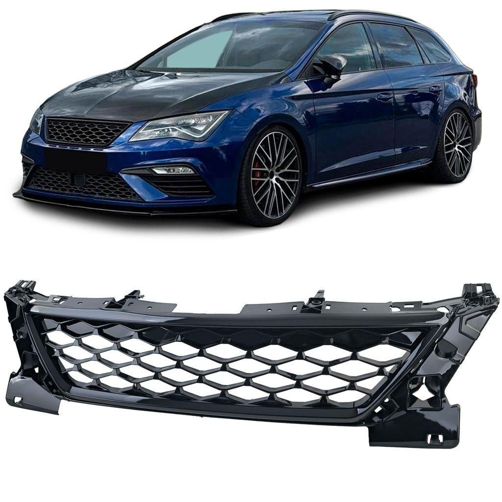 Sport Grill Voor Seat Leon FR 5F Honingraat Clean Look, Ophalen of Verzenden, Automotive Parts, A.parts@hotmail.nl, Trasmolenlaan 12 3447 GZ Woerden