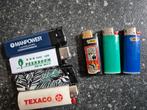 7 lege aanstekers Bic Texaco, Verzamelen, Ophalen of Verzenden, Gebruikt, Aansteker