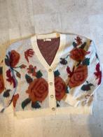 V) U1 exquis's prachig mooi en warm vest met rozen  l/xl, Overige kleuren, Verzenden, Maat 46/48 (XL) of groter, Zo goed als nieuw