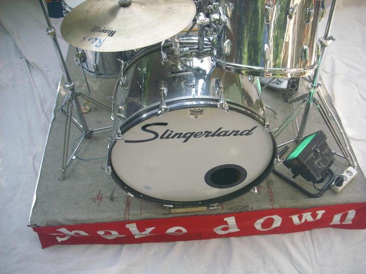 Flightcase DRUMCASE, Drumpodium, Roadcase voor drumstel, Muziek en Instrumenten, Behuizingen en Koffers, Gebruikt, Overige instrumenten