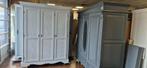 Garderobe brocante vintage slaapkamer kasten, kledingkasten, Huis en Inrichting, Kasten | Overige, Ophalen, Zo goed als nieuw