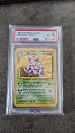 Nidoking Base Set PSA 6, Hobby en Vrije tijd, Verzamelkaartspellen | Pokémon, Ophalen of Verzenden, Zo goed als nieuw, Boosterbox