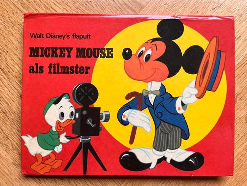 Vintage pop-up boek: Mickey Mouse als filmster, Verzamelen, Disney, Zo goed als nieuw, Overige typen, Mickey Mouse, Ophalen of Verzenden