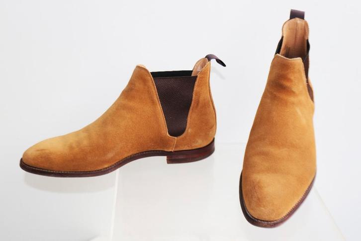 Bijna nieuw in doos! Crockett & Jones Chelsea  9.5 E = 43.5, Kleding | Heren, Schoenen, Zo goed als nieuw, Boots, Overige kleuren