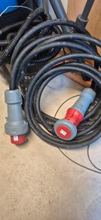 Verlengkabel ceeform 63a 10 meter, Ophalen of Verzenden, Zo goed als nieuw, Kabel of Snoer