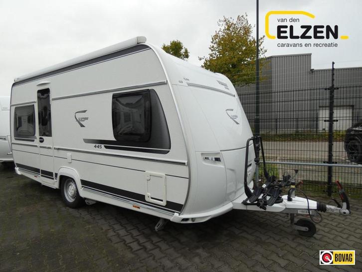 Fendt Saphir 445 TFB MOVER + THULE LUIFEL, Caravans en Kamperen, Caravans, Bedrijf, tot en met 2, 1000 - 1250 kg, Rondzit, Fendt