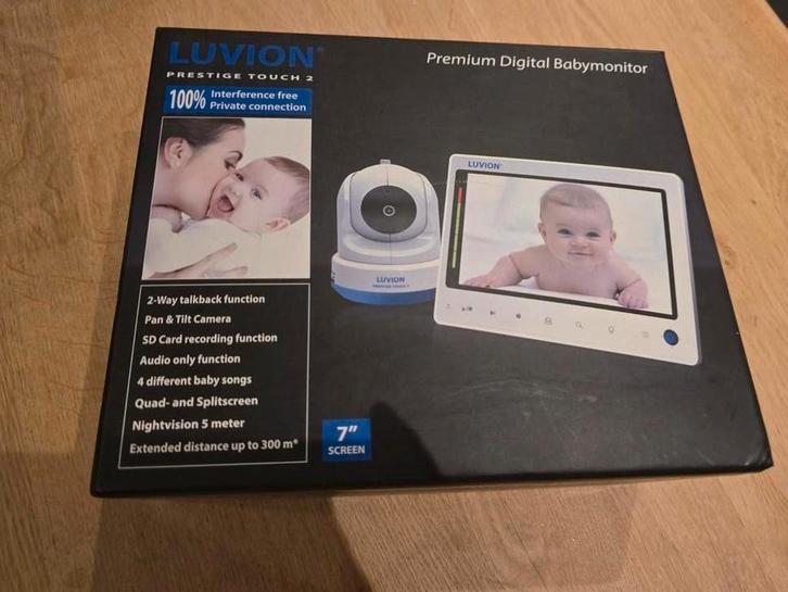 Luvion Prestige Touch 2 Babyfoon met Camera, Kinderen en Baby's, Babyfoons, Zo goed als nieuw, 250 meter of meer, Camera, Digitaal