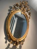 Antieke spiegel met houten tafel, Antiek en Kunst, Antiek | Spiegels, Ophalen, Rechthoekig