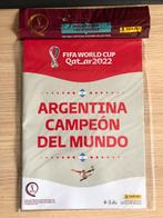 Panini WK 2022 update set Argentinië poster incl. stickers, Ophalen of Verzenden, Nieuw, Buitenlandse clubs, Poster, Plaatje of Sticker