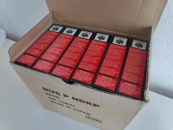 New Old Stock PAL EUR Dark Rift N64 Nintendo 64 Ongebruikt, Spelcomputers en Games, Games | Nintendo 64, Nieuw, 1 speler, Ophalen of Verzenden