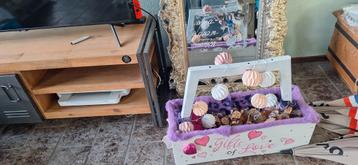 Te koop giftbox voor bruiloft bedankjes zelfgemaakt beschikbaar voor biedingen