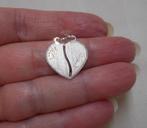 Zilveren hanger hart nr.1110, Verzenden, Zo goed als nieuw, Hart, Zilver