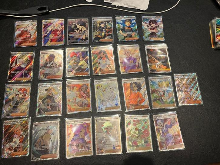 Pokemonkaarten Full Arts & Trainer Full Arts & Meer, Hobby en Vrije tijd, Verzamelkaartspellen | Pokémon, Nieuw, Meerdere kaarten