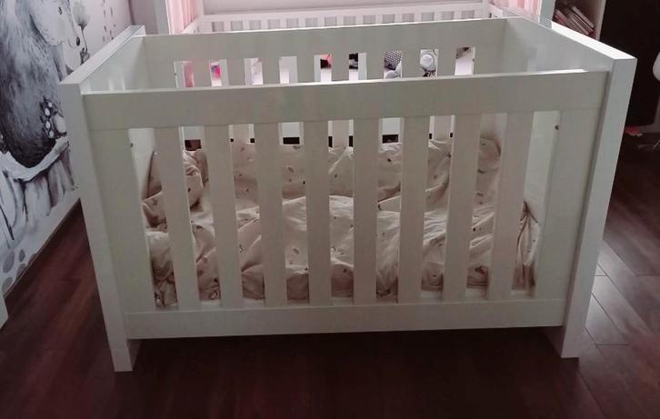 TWF Ledikant wit 1.20 1.60, Kinderen en Baby's, Babywiegjes en Ledikanten, Gebruikt, Ledikant, Ophalen