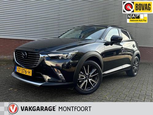 Mazda CX-3 2.0 SkyActiv-G 150 GT-M 4WD|Automaat|Leder|Trekha, Auto's, Mazda, Bedrijf, Te koop, CX-3, 4x4, ABS, Achteruitrijcamera