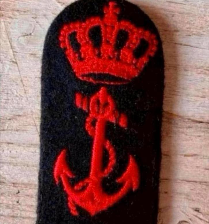 Marine Oude Pet Embleem  Militaire-Matroos Werkman, Verzamelen, Militaria | Algemeen, Marine, Helm of Baret, Nederland, Verzenden