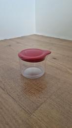 tupperware melkkan/ suikerpot, Huis en Inrichting, Keuken | Tupperware, Ophalen of Verzenden, Nieuw, Rood, Beker of Kan