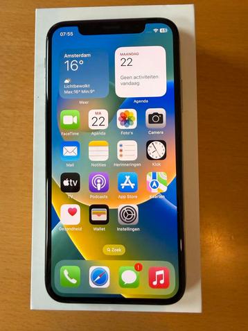 iPhone X - 256GB - Zilver - Zo goed als nieuw! beschikbaar voor biedingen