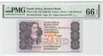 South Africa 5 Rand 1989-1990 Unc PMG 66 EPQ, Ophalen of Verzenden, Zuid-Afrika, Los biljet