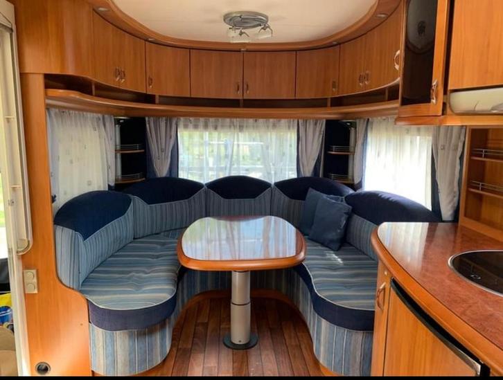 hobby excelsior 540 ufe, Caravans en Kamperen, Caravans, Particulier, tot en met 4, Rondzit, Hobby, Mover, Ophalen