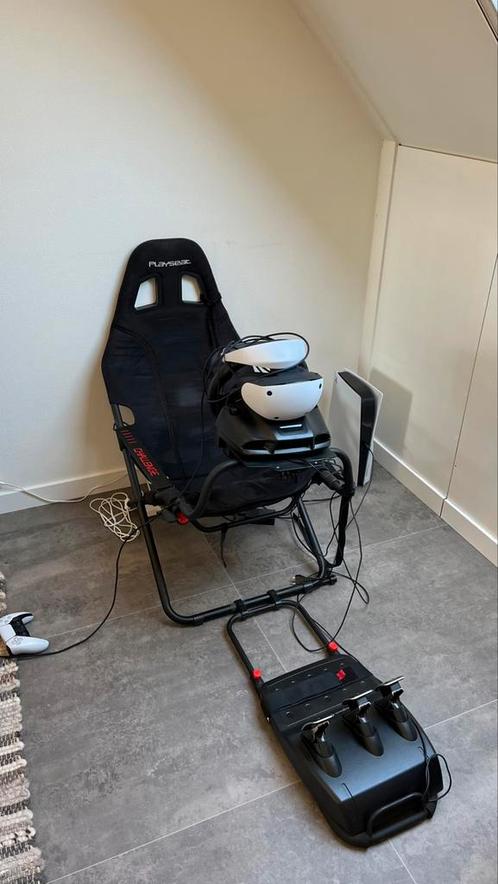 Playstation 5 disc editie + PS VR2 + Playseat logitech G29, Spelcomputers en Games, Spelcomputers | Sony PlayStation Consoles | Accessoires