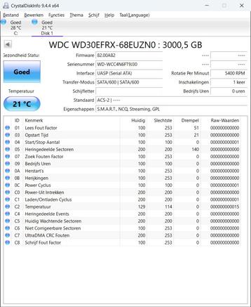 3TB Western Digital Red Harde Schijf - NIEUW beschikbaar voor biedingen