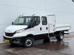 Iveco Daily 35C16 3.0 Dubbele Cabine Kipper Mixto DoKa Dubbe, Auto's, Bestelauto's, Achterwielaandrijving, 4 cilinders, Iveco