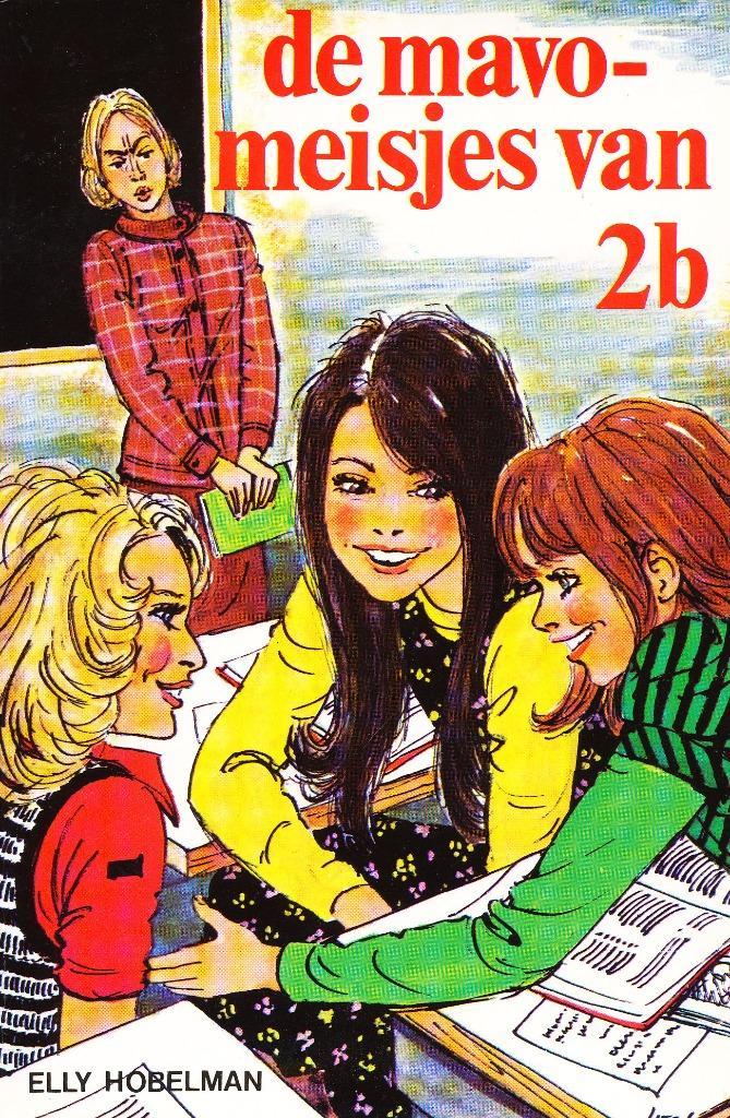De mavo-meisjes van 2b - Elly Hobelman, Boeken, Kinderboeken | Jeugd | 10 tot 12 jaar, Gelezen, Verzenden